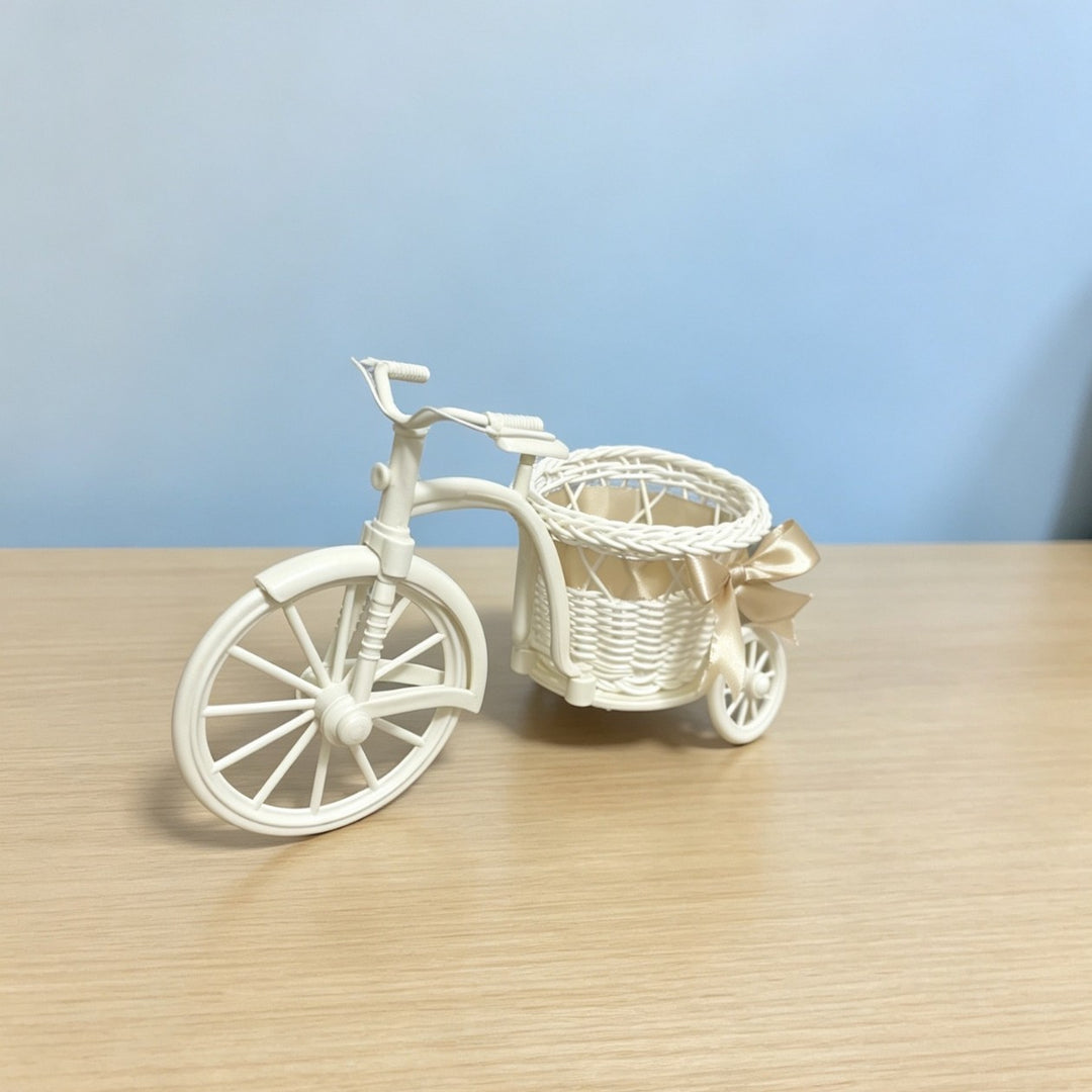 Dekorativer Mini-Fahrrad-Blumenkasten Karnz