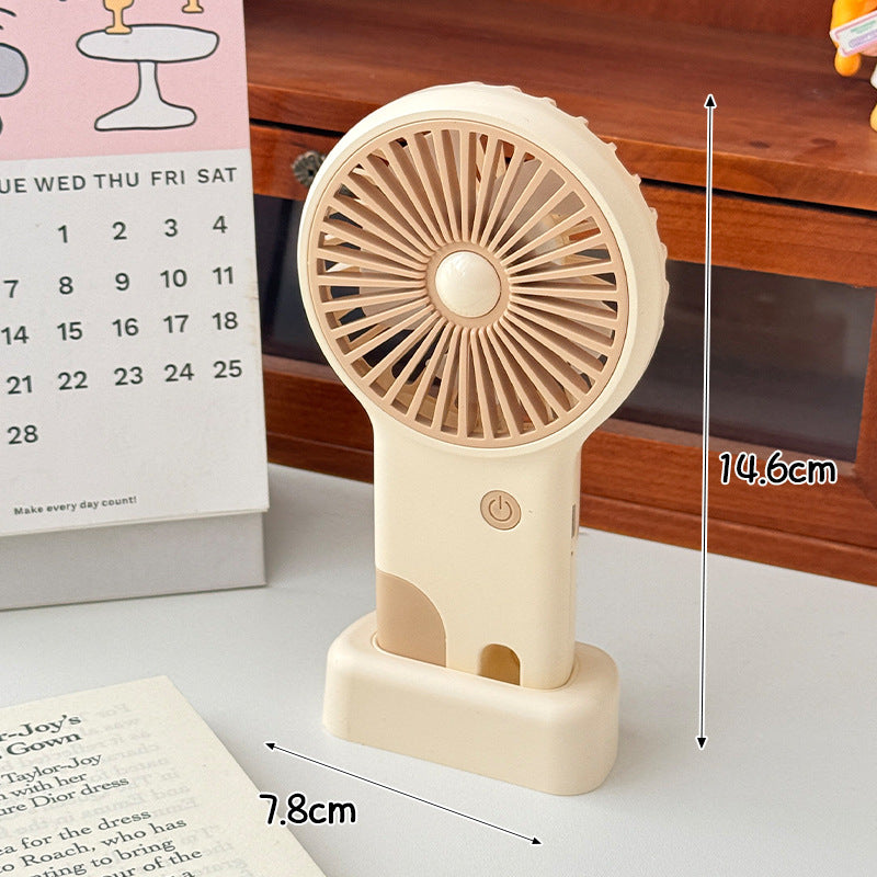 Damen Tragbarer Handventilator mit innovativer Windtechnologie und USB-Anschluss Karnz