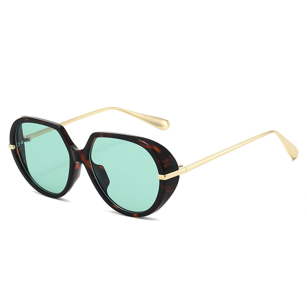 Elegante Übergroße Sonnenbrillen Karnz