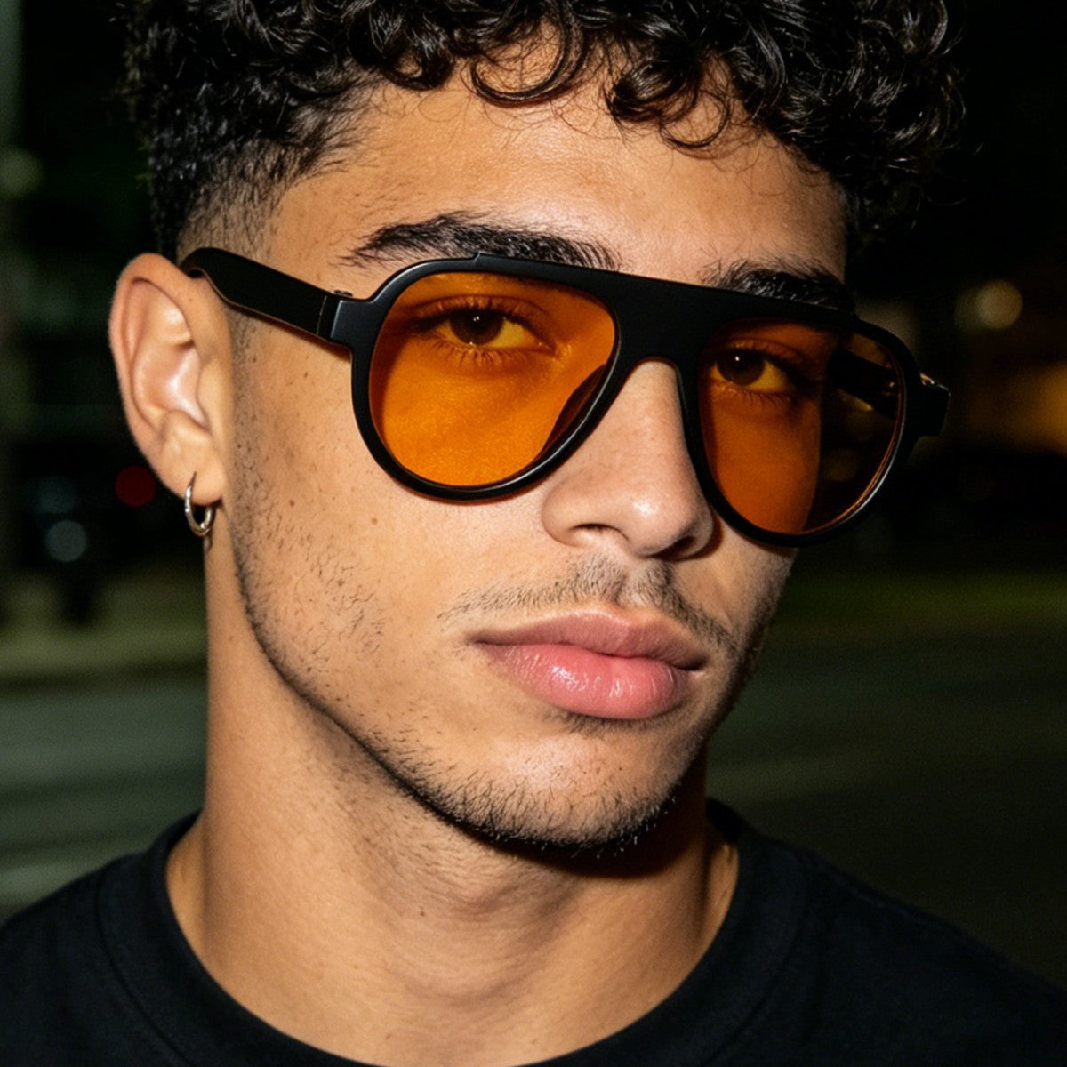 Damen modische Sonnenbrille im auffälligen Animal-Print Karnz