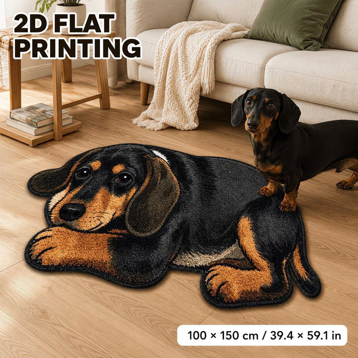 Rottweiler-Themen Dekorativer Teppich