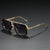 Damen Sonnenbrille mit luxuriösem Metallrahmen und stylischen Details Karnz