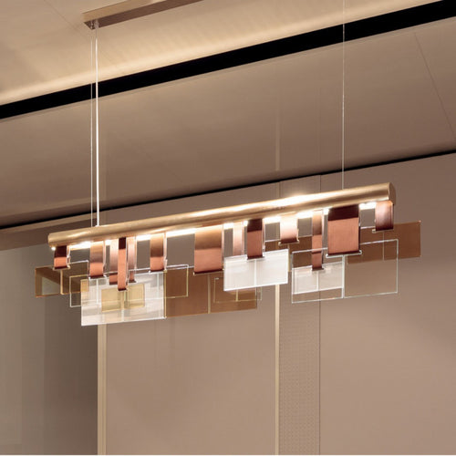 Moderne Lineare Pendelleuchte
