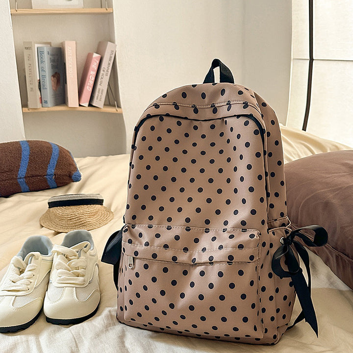 Fun Polka Dot Freizeit Rucksack Karnz