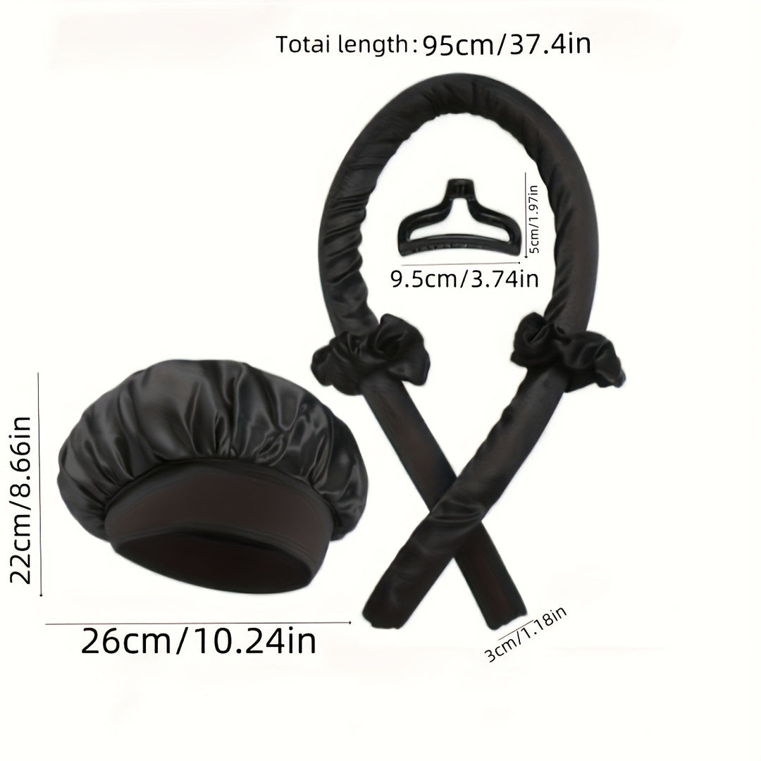 Satin-Haar-Wickel-Set