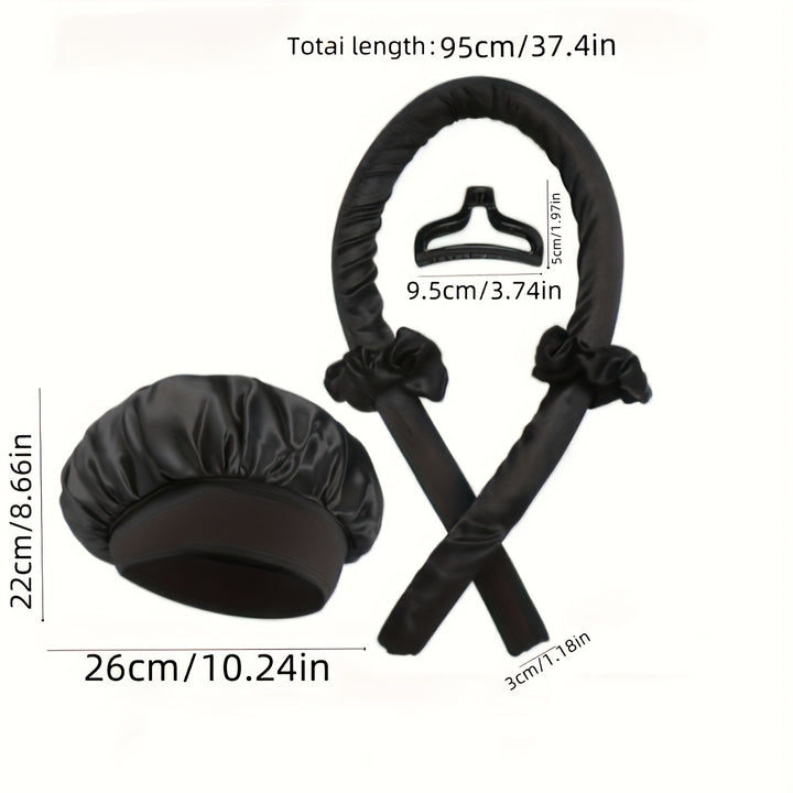 Satin-Haar-Wickel-Set