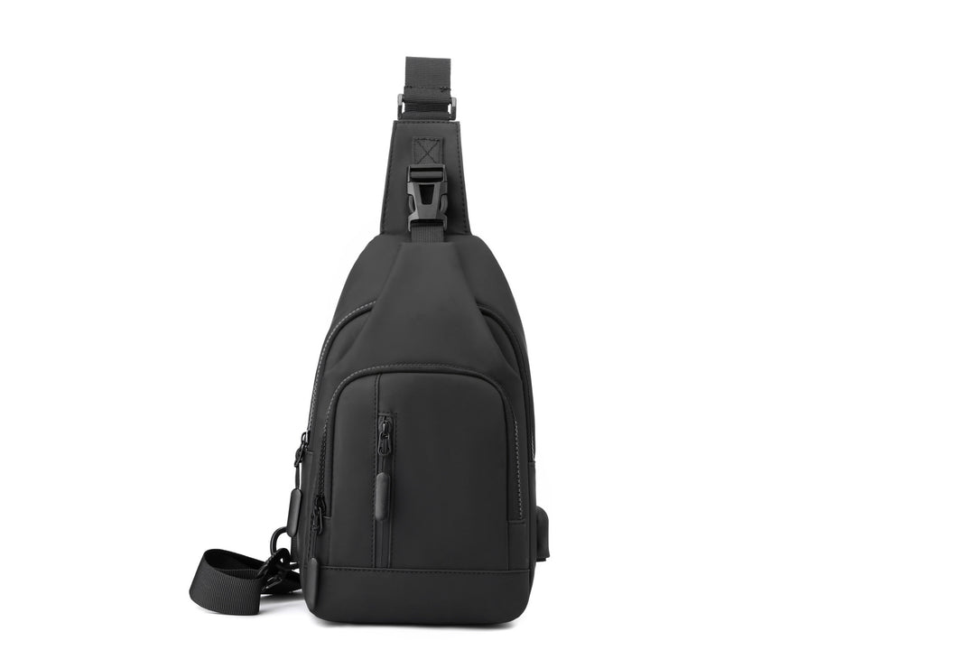 Stylische Stoff Schultertasche Karnz