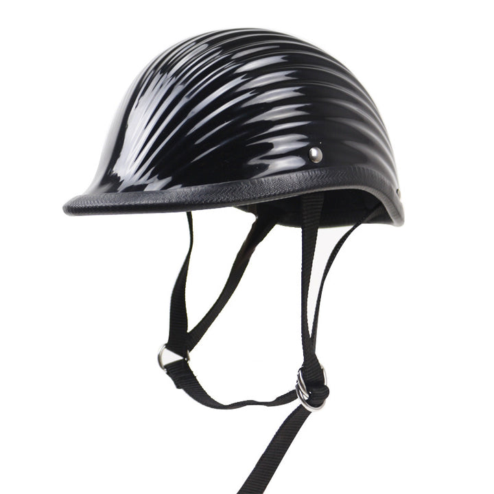 Retro Schutzmotorradhelm Karnz