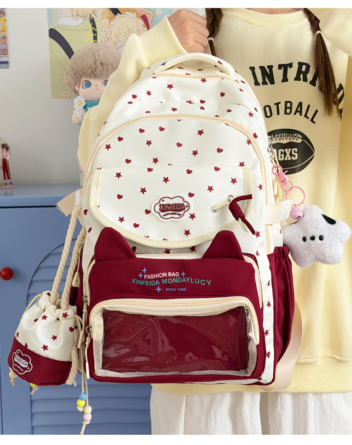 Lustiger Katzenohr-Rucksack  1787319161