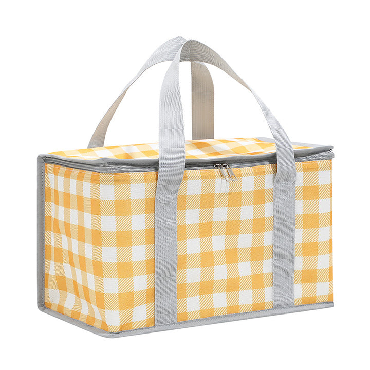 Stylische isolierte Picknick-Kühltasche