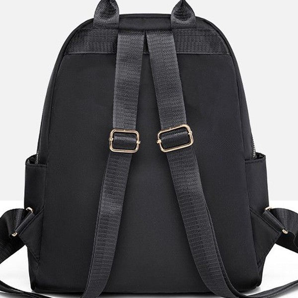 Frauen Floral Bestickter Rucksack Karnz