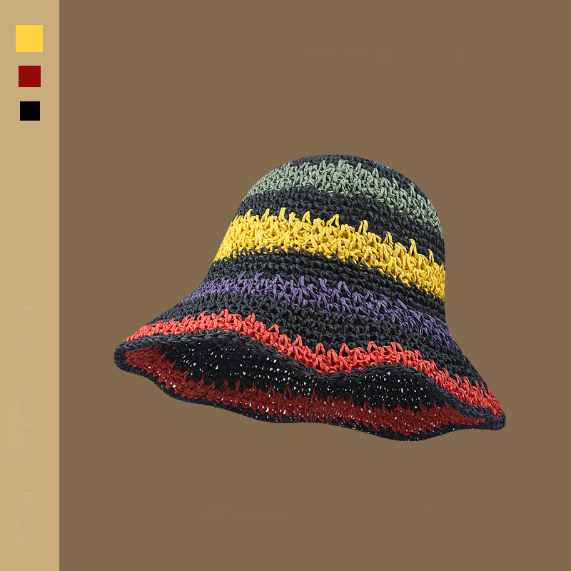 Stylische breite Sonnenhut