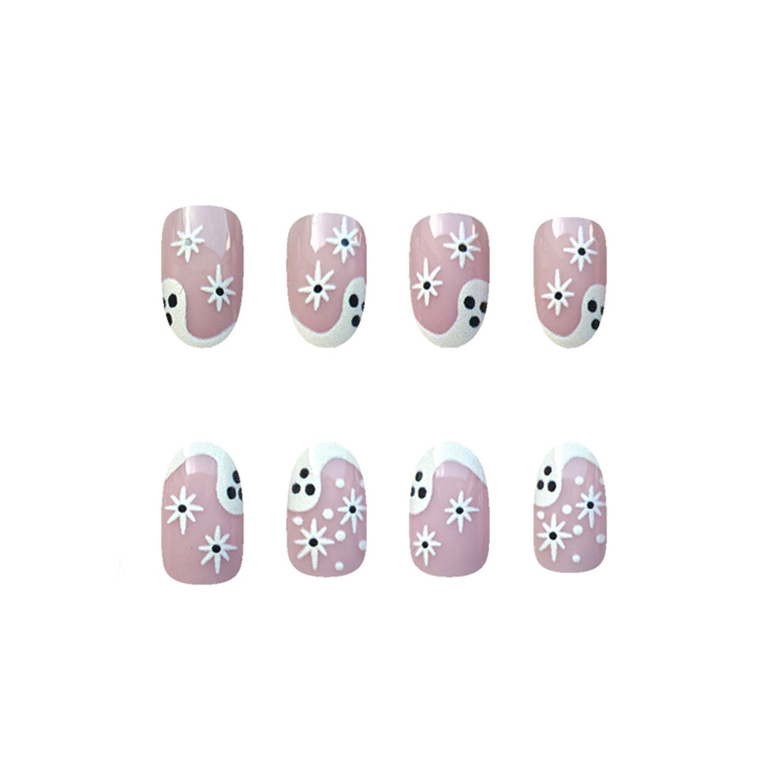 Künstlerisches Press-On Nagelset