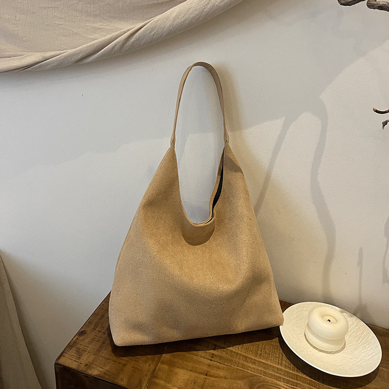 Wildleder Tote