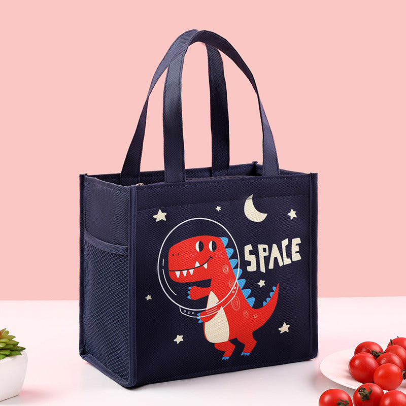 Kinder Isolierte Cartoon Lunch Tasche Karnz