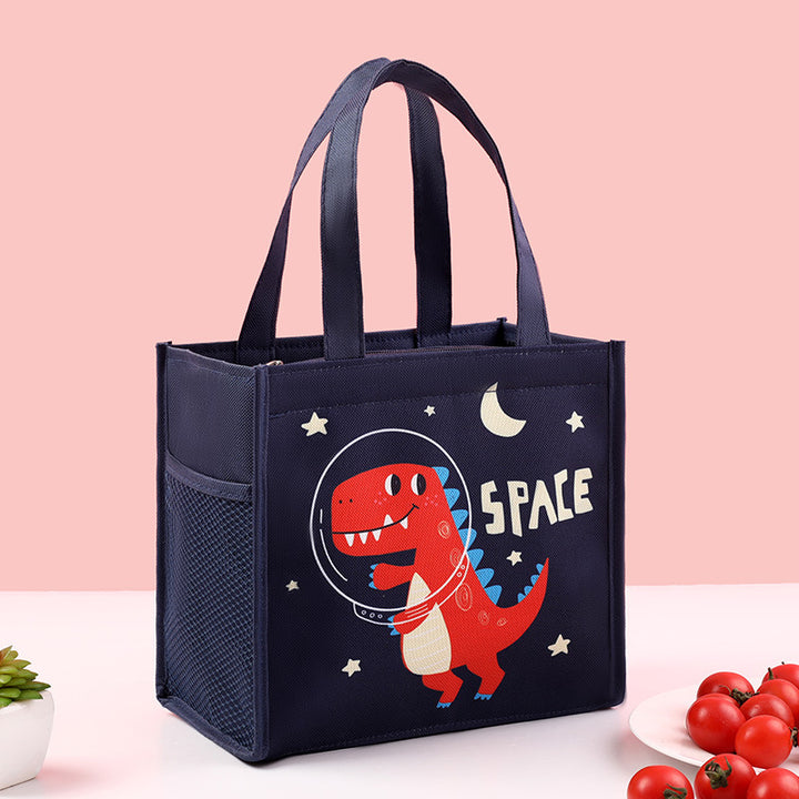 Kinder Isolierte Cartoon Lunch Tasche Karnz