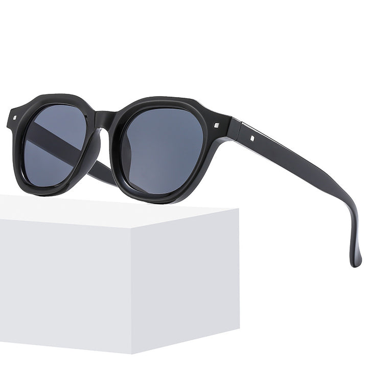 Damen moderne Retro-Sonnenbrille mit einzigartigem Design Karnz