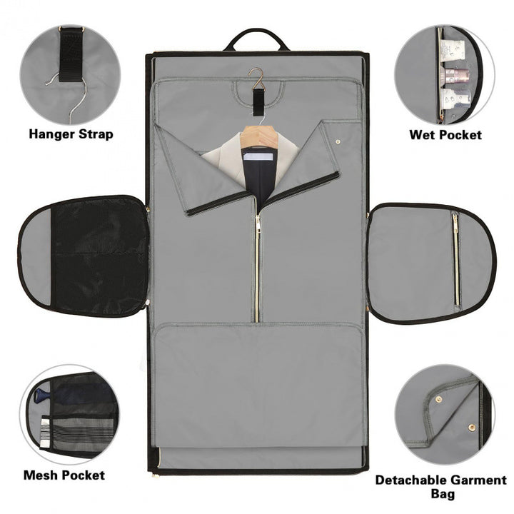 Multifunktionale Reisetasche mit Abnehmbarem Rucksack Karnz