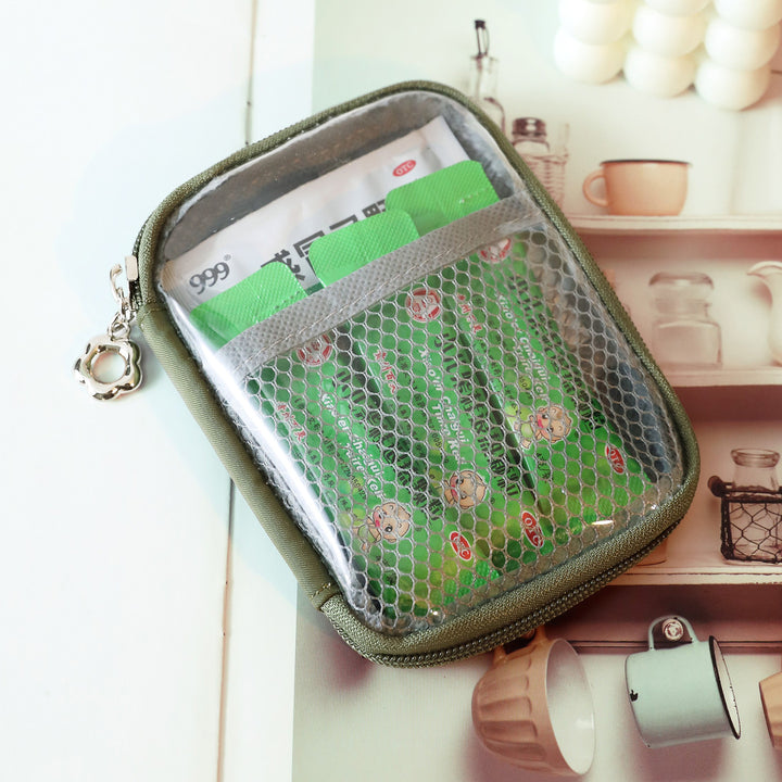 Transparenter Make-up-Organizer