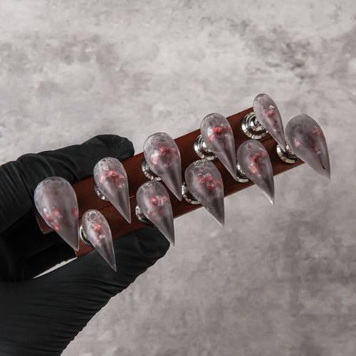 Künstlerisches Stiletto Press-On Nagelset
