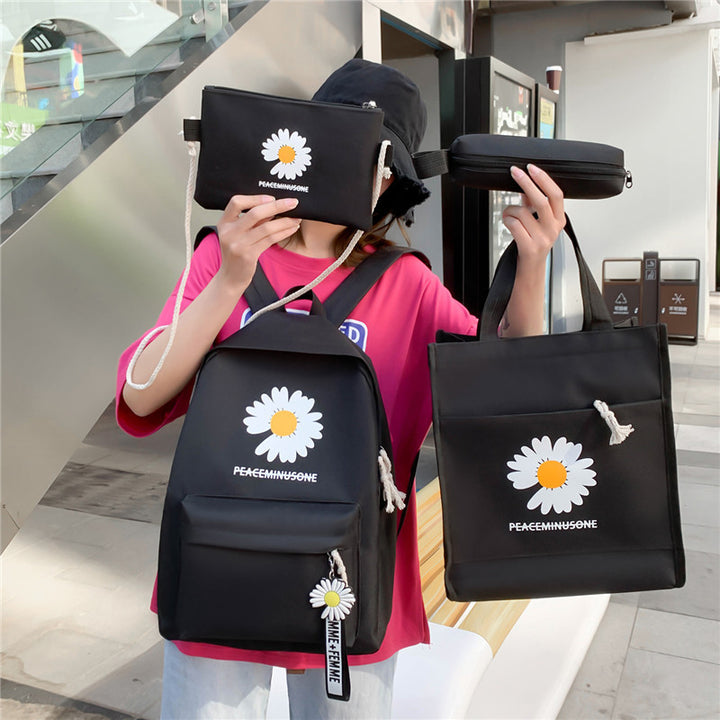Florales Druck Rucksack Set Karnz