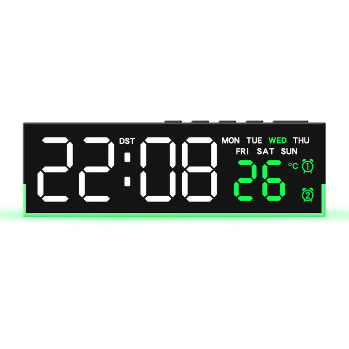 Digitaler Multifunktionaler LED-Wecker mit Temperatur- und Wochentagsanzeige Karnz