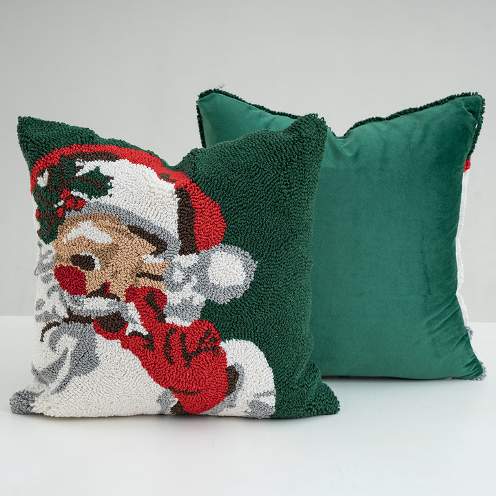 Reisekissen im Candy-Cane-Design mit ergonomischer Nackenstütze