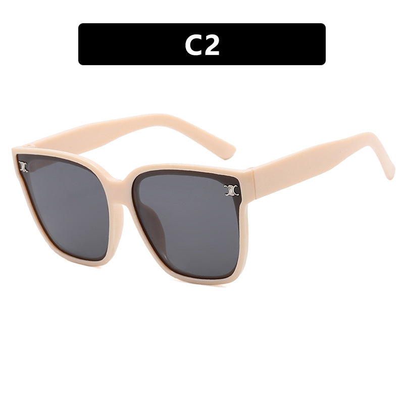 Damen modische quadratische Sonnenbrille mit hochwertigen, farbwechselnden Gläsern Karnz