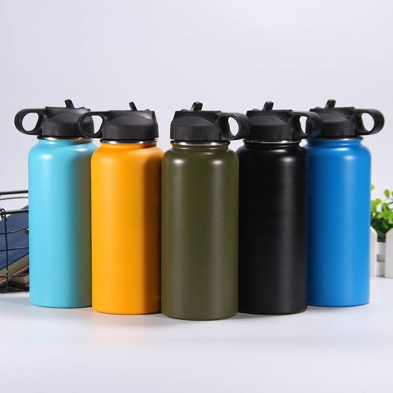 Damen isolierte Sporttrinkflasche Karnz