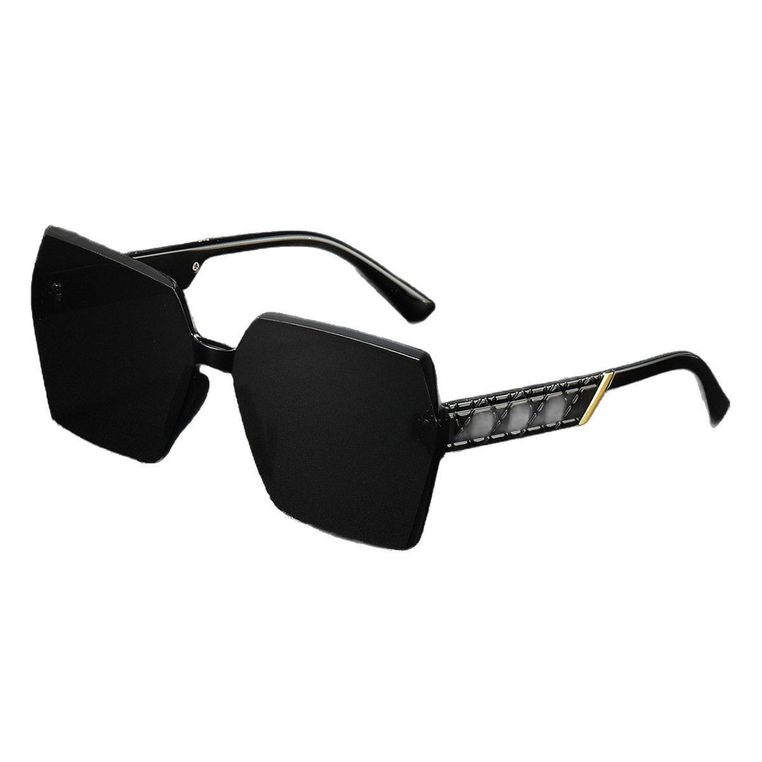 Luxuriöse Übergroße Sechseckige Sonnenbrille Karnz