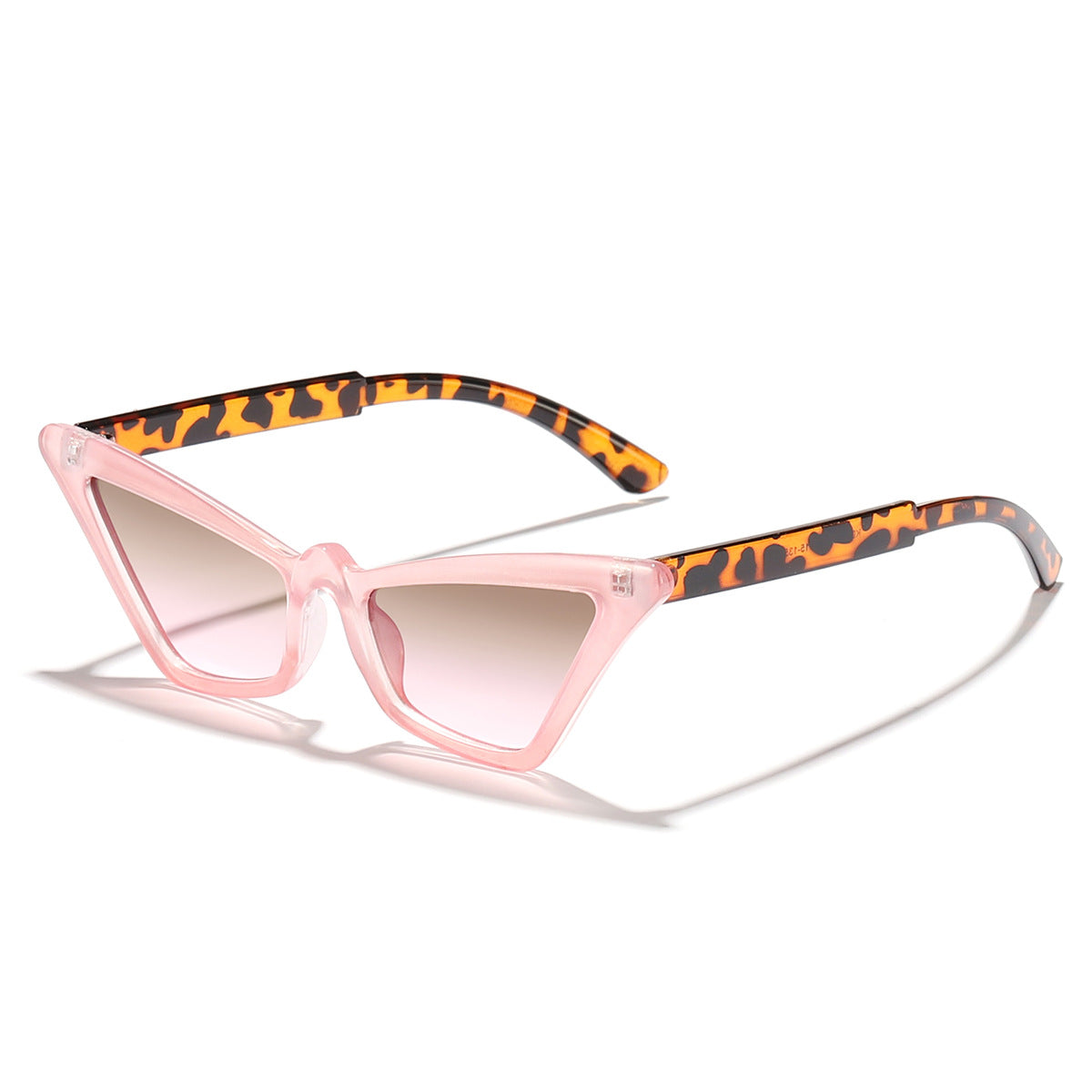 Damen trendige Katzenaugen-Sonnenbrille mit modernem Rahmen Karnz