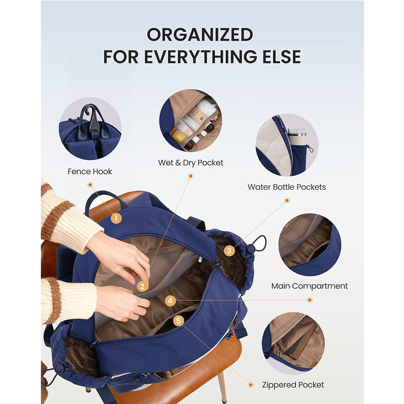 Gestepptes Tennisschläger-Rucksack Karnz