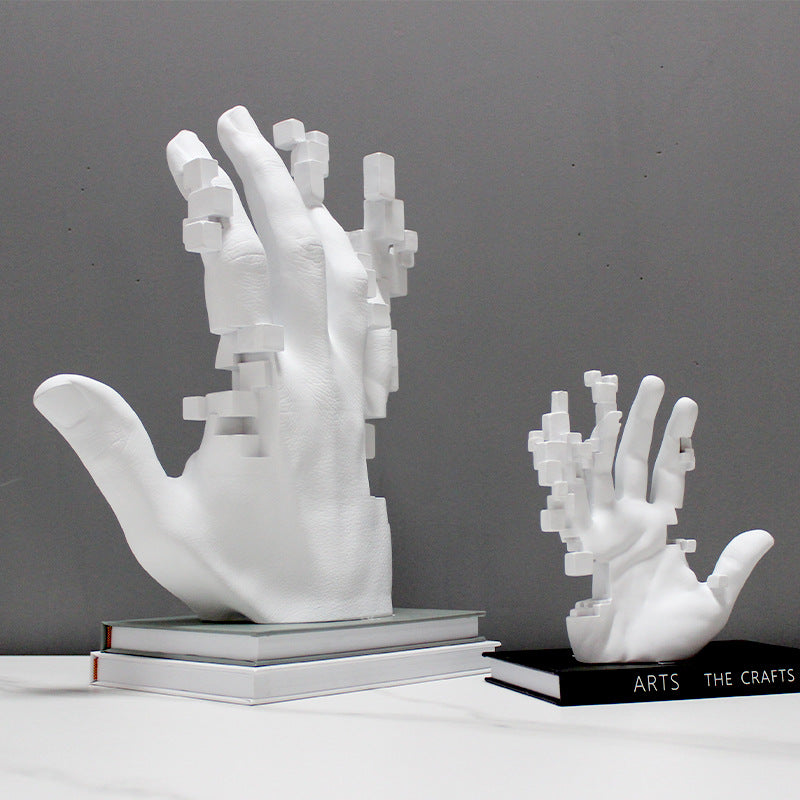 Künstlerische abstrakte Hand Skulptur