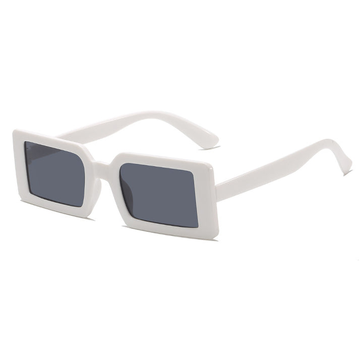 Schlank moderne quadratische Rahmen-Sonnenbrille Karnz