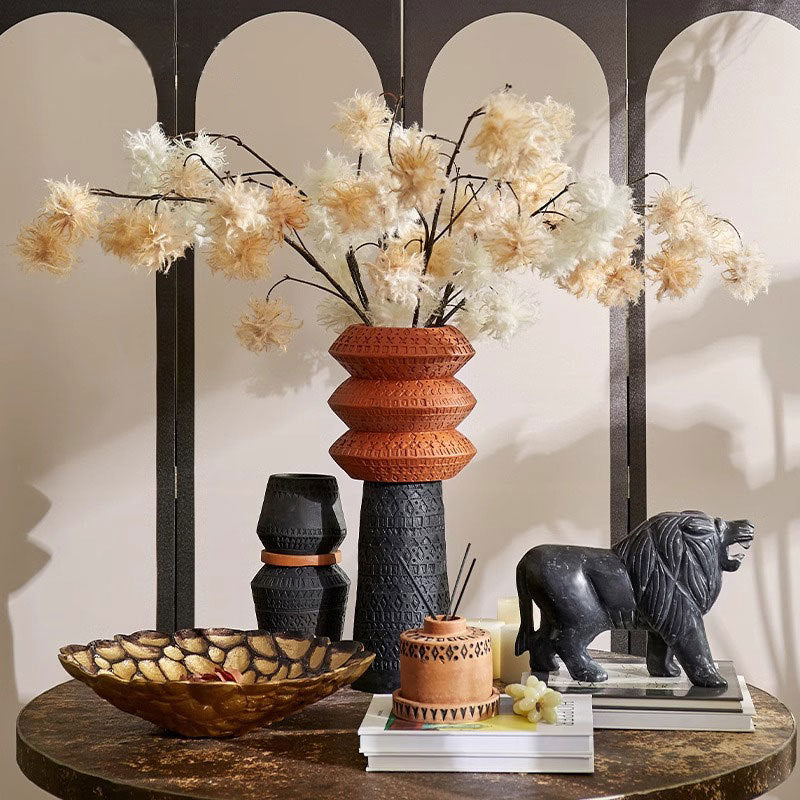 Künstlerische Keramik Blumenvase
