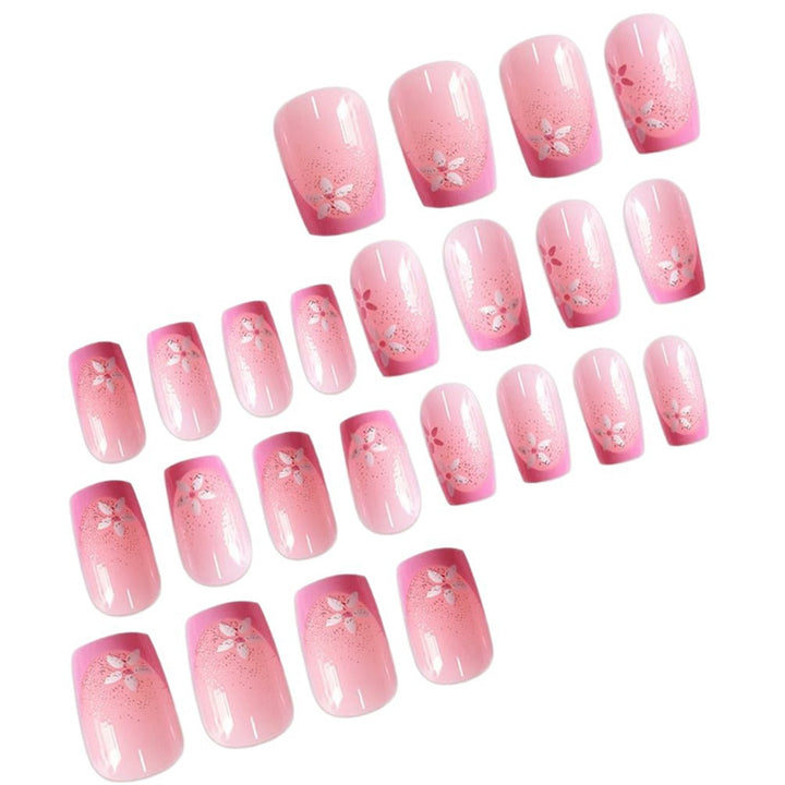 Floral Ombre Nagel Wraps Karnz
