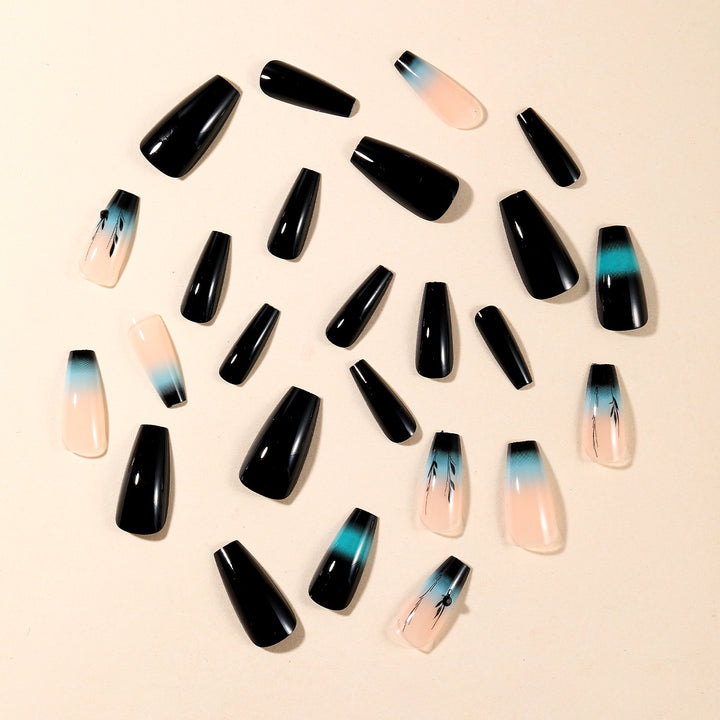 Gradient Ombre Nagelkunst Set Karnz