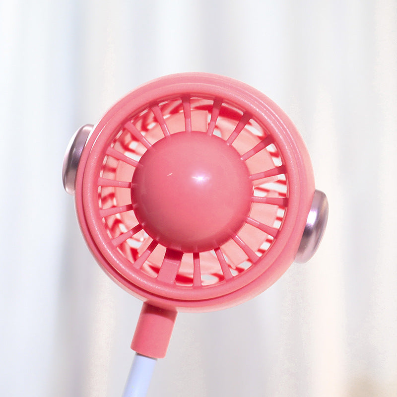 Damen tragbarer USB-Halsventilator mit flexibler Halterung Karnz