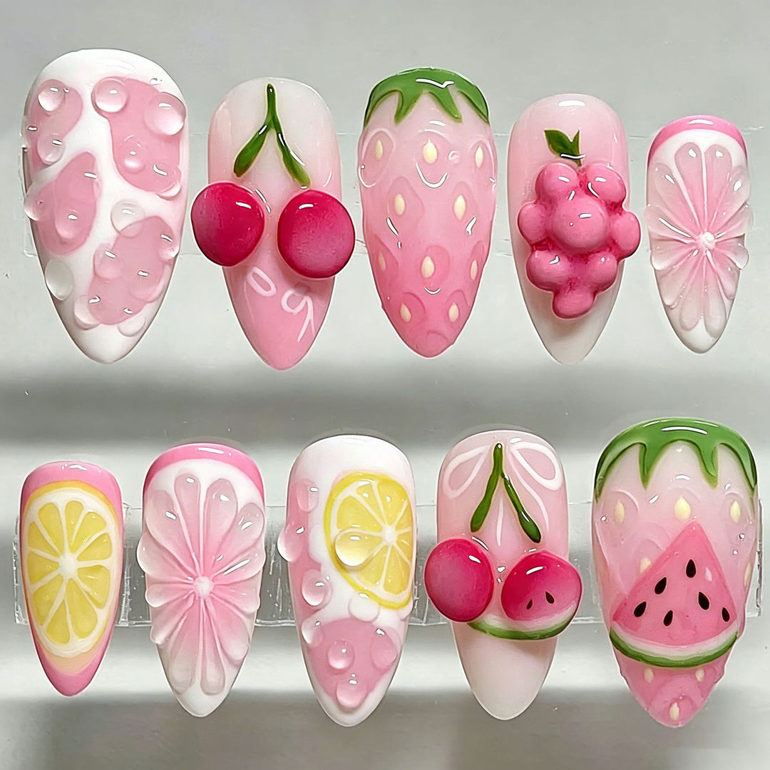 Luxus Nagelkunst-Set mit galaktischen Motiven Karnz