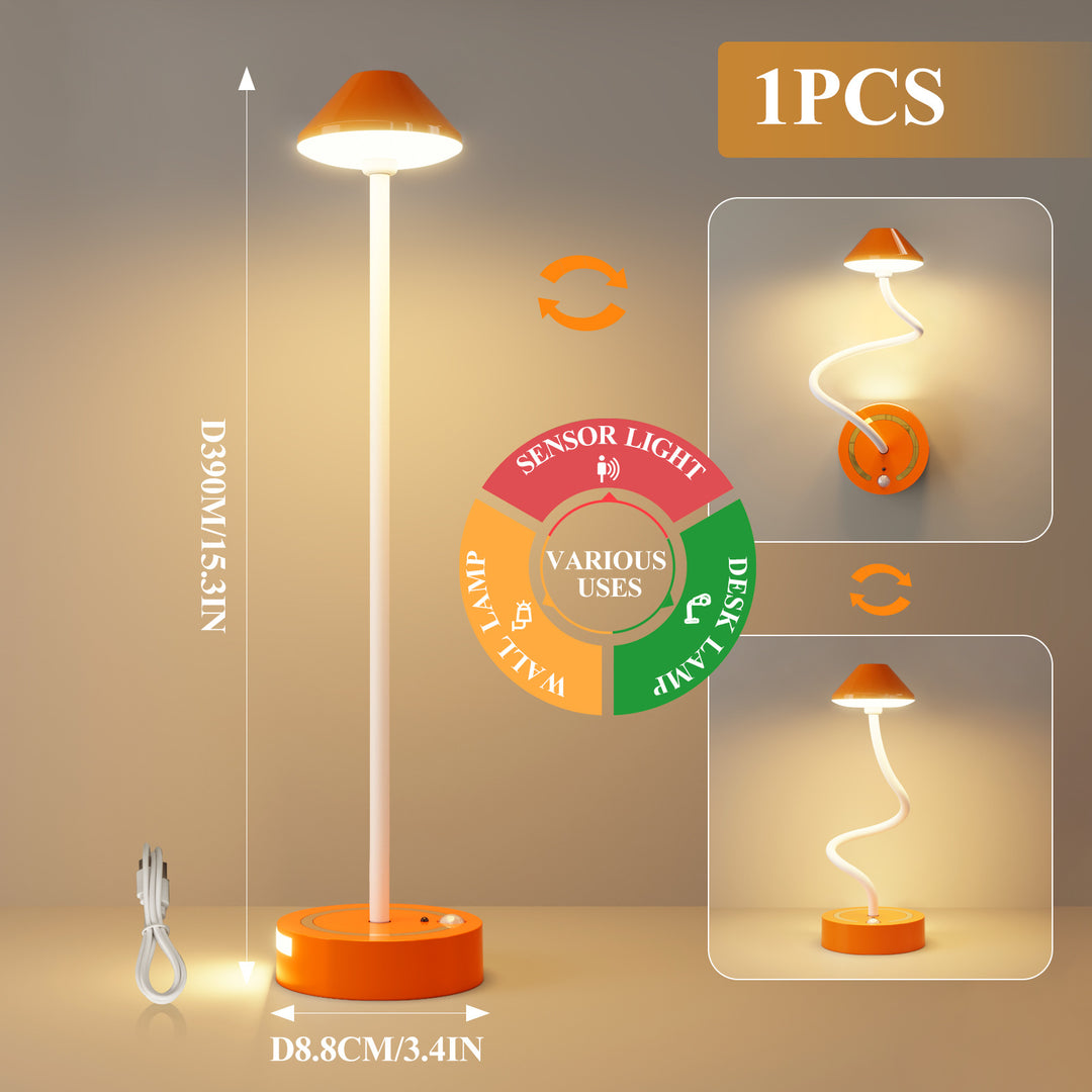 Vielseitige Sensor-LED-Schreibtisch- und Wandleuchte