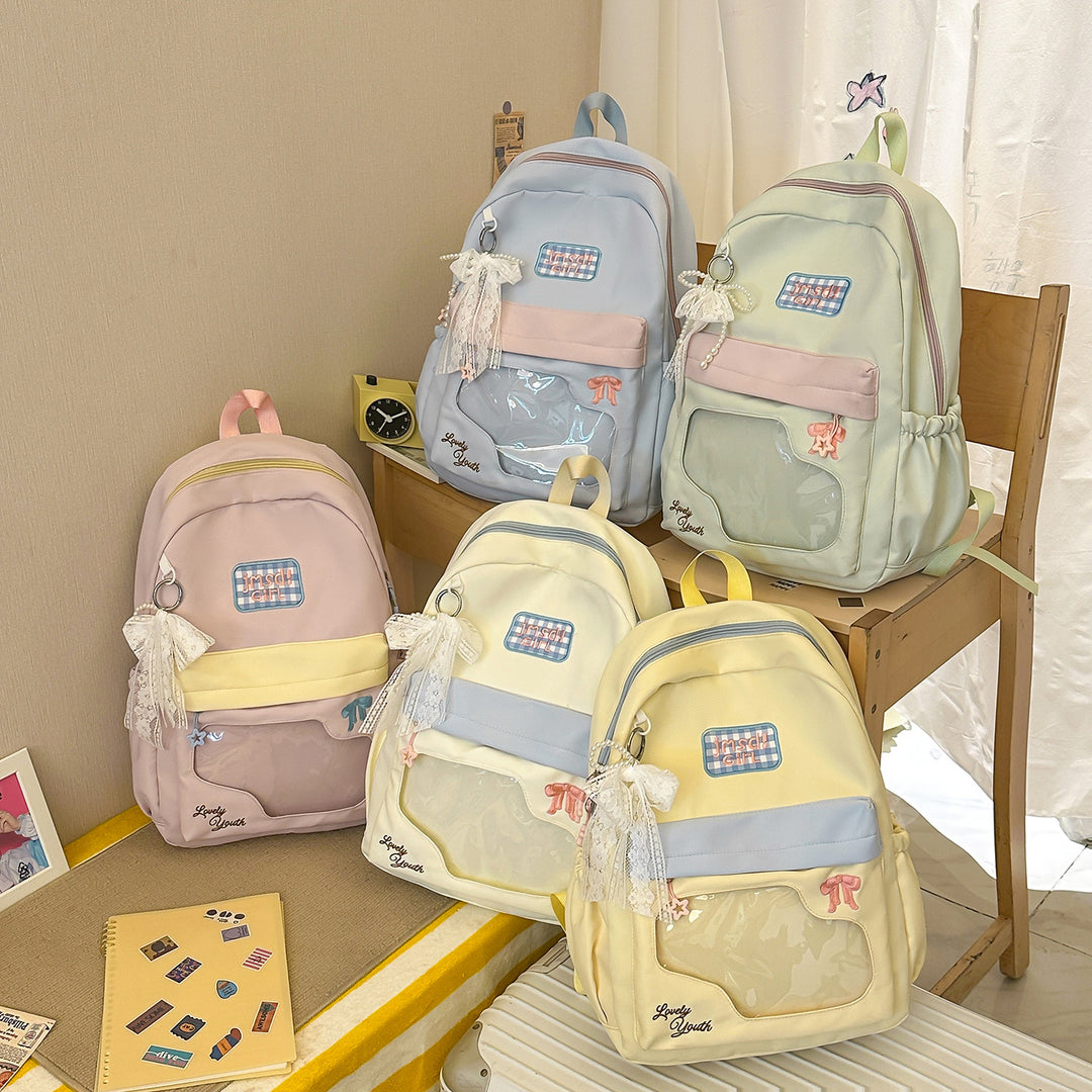 Niedlicher Cartoon-verzierter Mini-Rucksack Karnz