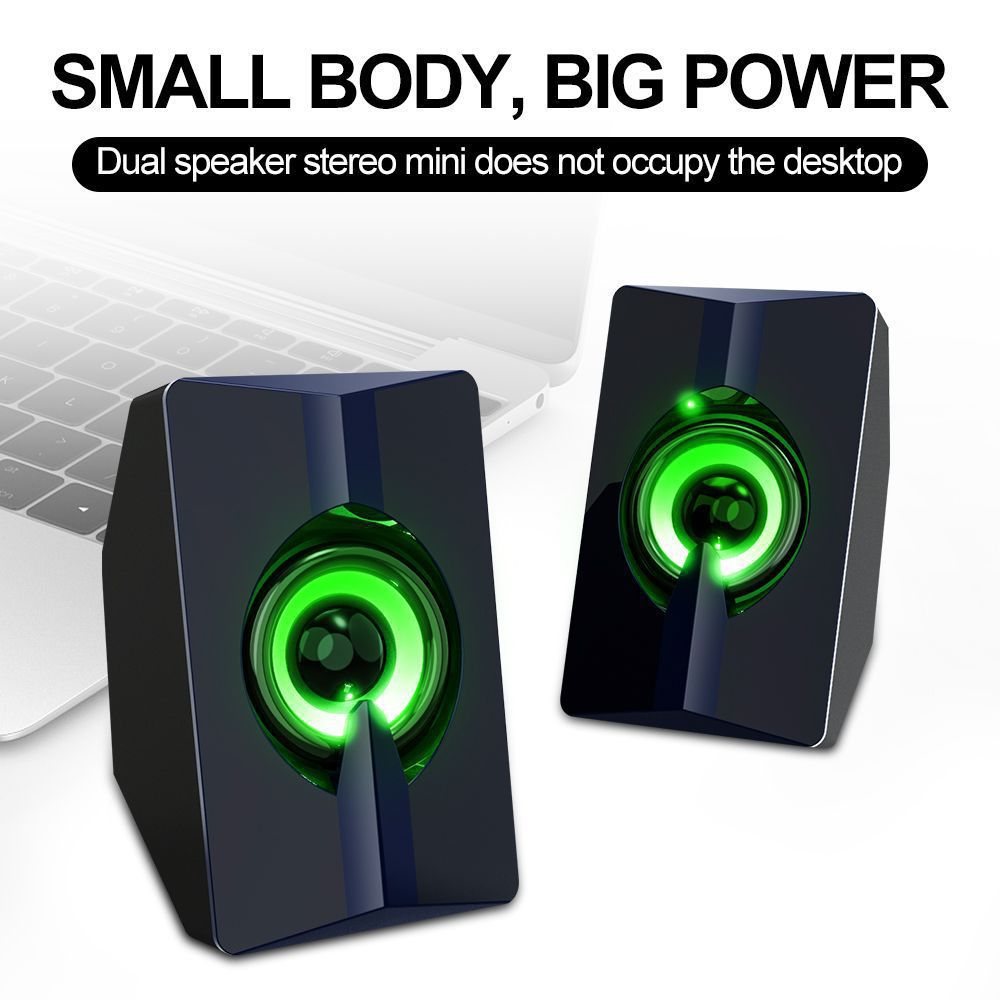 Bluetooth-Desktop-Lautsprecher mit LED-Lichteffekten Karnz