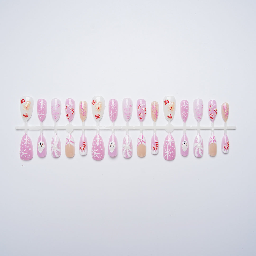 Festliche Nagelschablonen Karnz