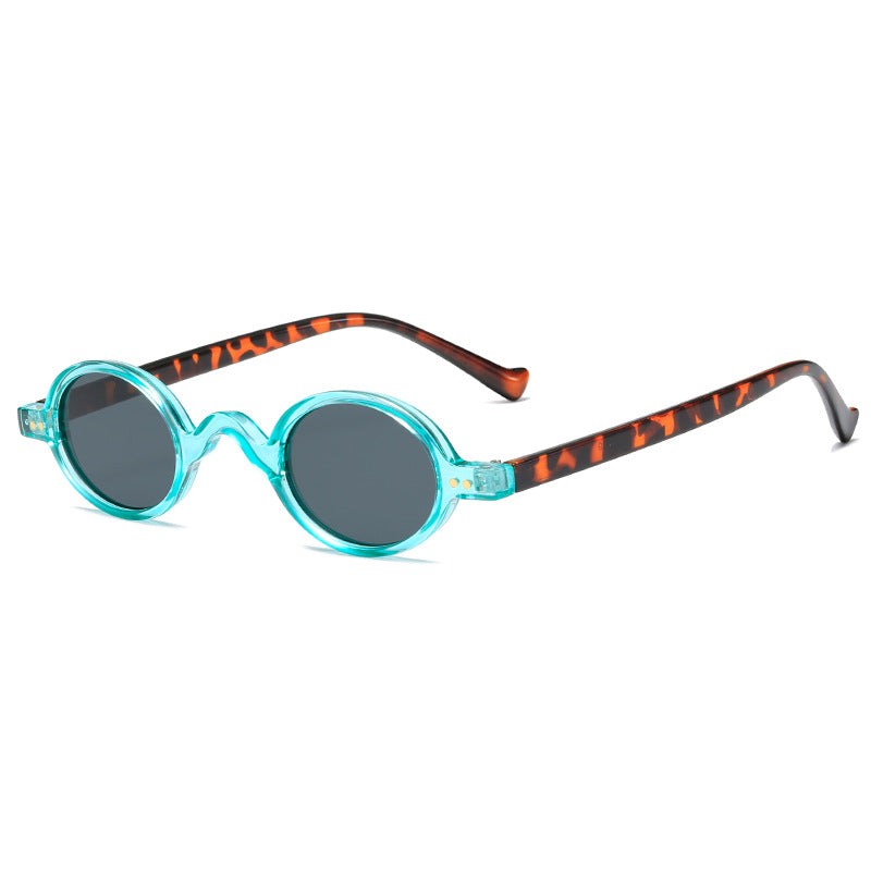 Damen runde Sonnenbrille im Retro-Stil Karnz
