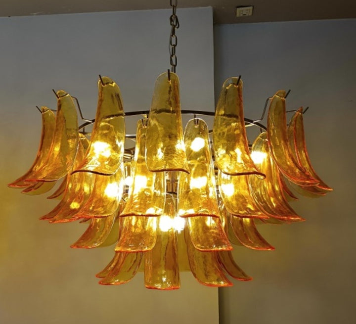 Künstlerische Glas Pendelleuchte
