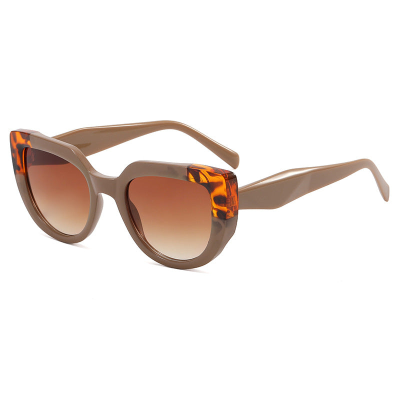Damen modische Oversized-Sonnenbrille mit einzigartigem Design Karnz