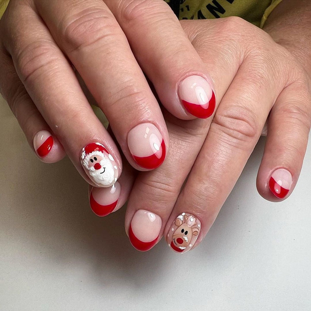 Urlaubs-Themen Press-On Nail Art Karnz