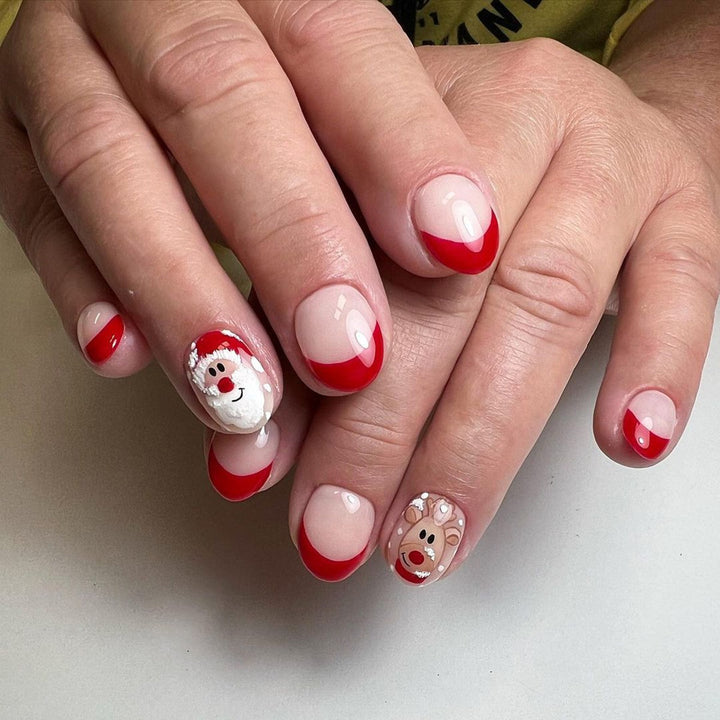 Urlaubs-Themen Press-On Nail Art Karnz