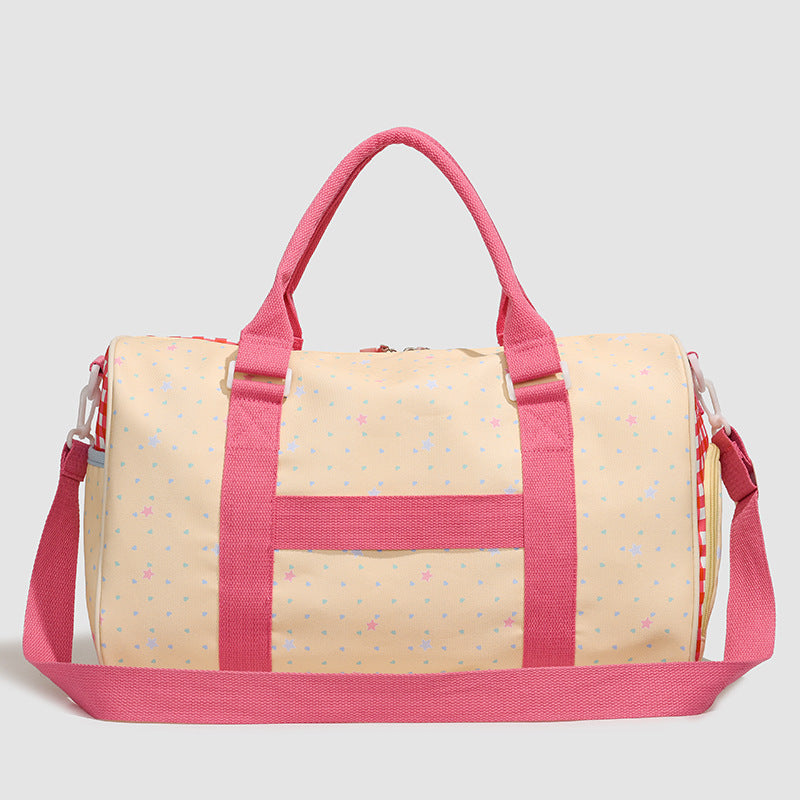 Verspielt gemusterte Tragetasche Duffle Bag Karnz