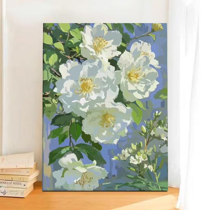 Florale Leinwand Wandkunst Karnz
